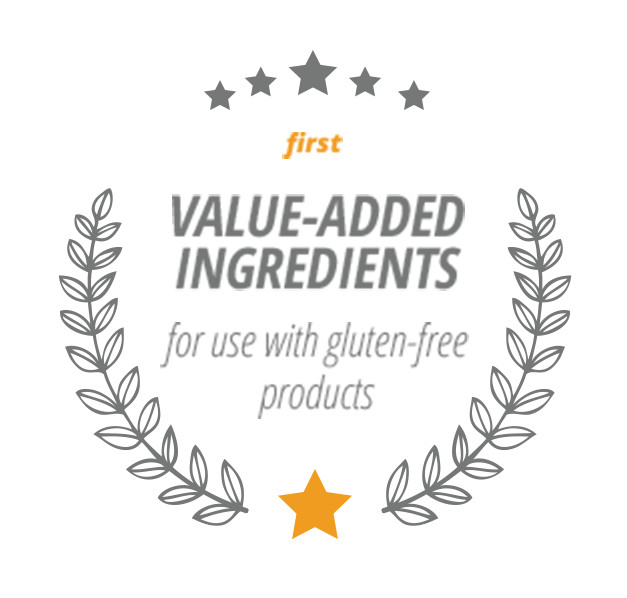 First Value-Added Ingredients for use with gluten-free products