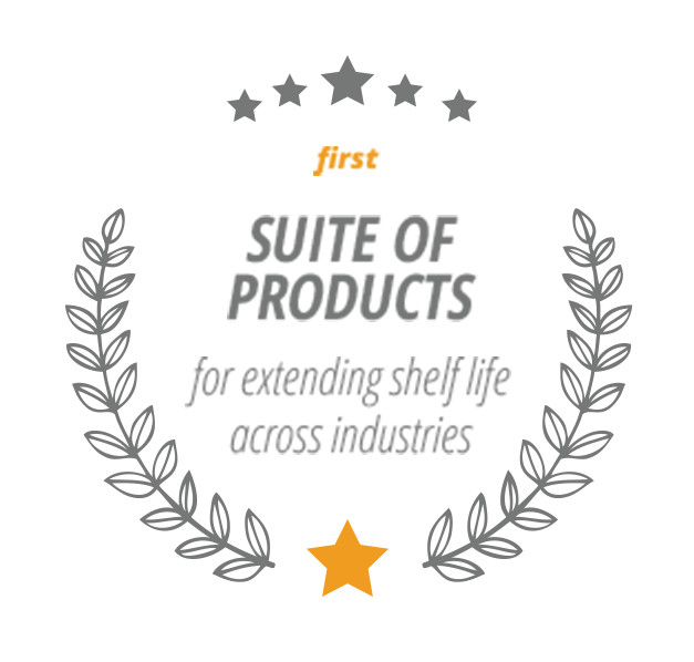 First Suite of Products for extending shelf life across industries